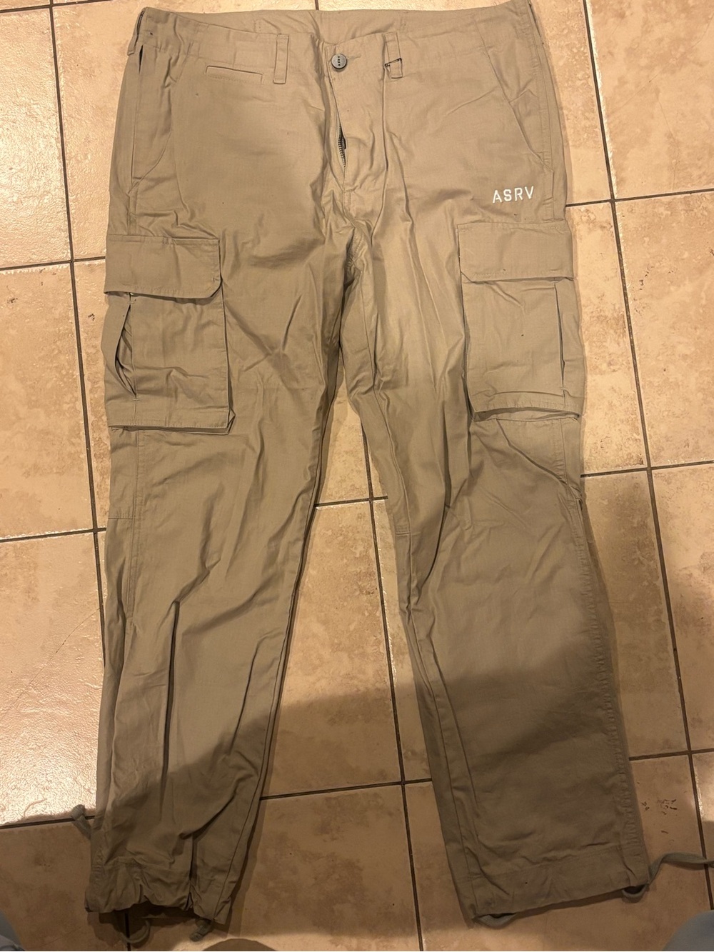 ASRV rip stop technical cargo pants khaki XL